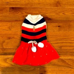 Puppy Sweater dress size XS